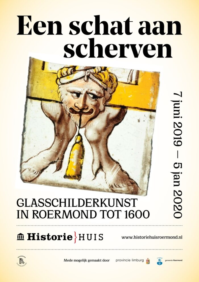 Een schat aan scherven expositie poster